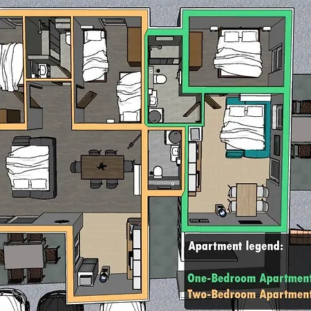 Appartement Zilip Vir